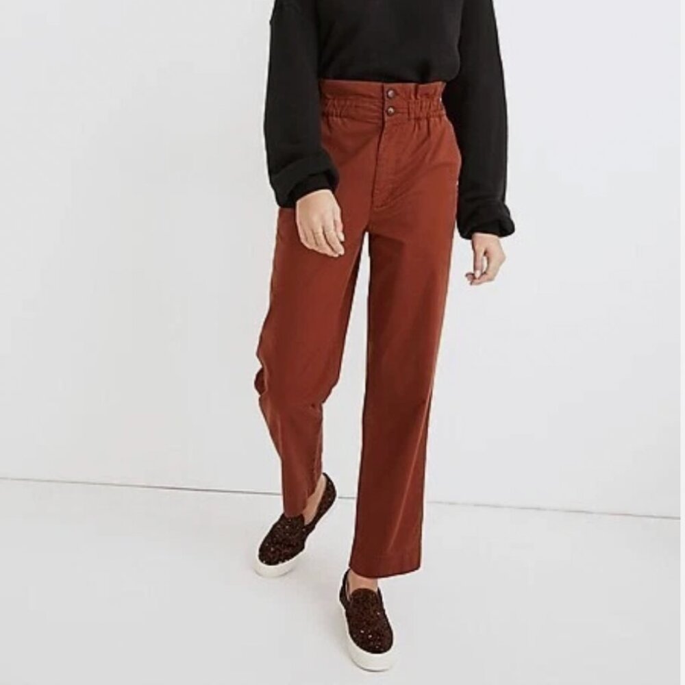 Madewell Women's Paperbag Tapered Pants